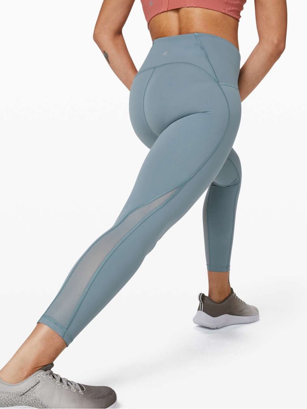 Lululemon Train Times 7/8 Pant - AQCG (Aquatic Green)